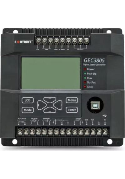 Fortrust Dizel Jeneratör Hız Kontrol Cihazı Dc12v/24v Dijital Governor Lcd Ekran