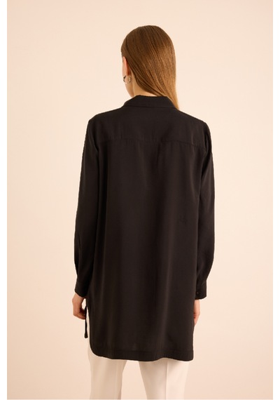 Aker Basic Tunik Siyah Siyah