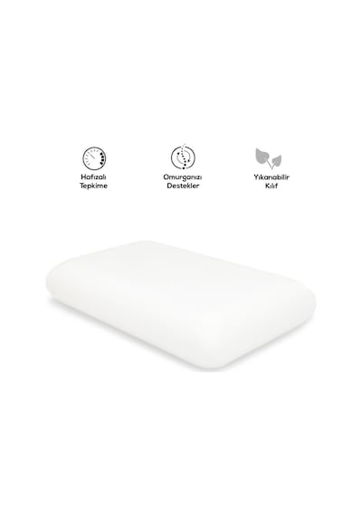 Ergofoam Galaxy Motion Soft 1.0 Ortopedik Yastık Yumuşak Visco Yastık