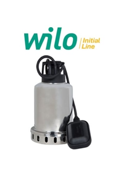 Wilo Initial Drain Inox 10.7 0.75Hp 220V Paslanmaz Dalgıç Pompa