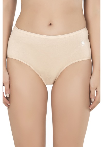 Özkan Underwear Özkan 23922 3'lü Paket Kadın Pamuklu Modal Esnek Yumuşak Yüksek Bel Bato Külot Ten