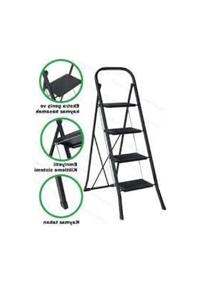 4 Basamaklı Step Merdiven, Güvenli Ve Dayanıklı