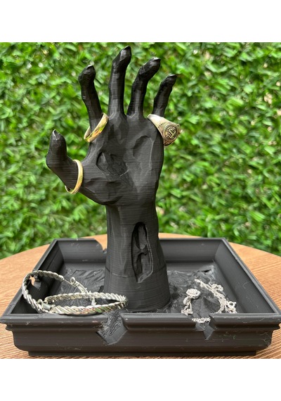 Dekoratif El Takı Standı 3d Baskı Ürünü