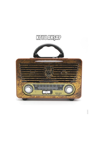 Meier M-115Bt Bluetootlu-Kumandalı Usb/Sd/Mp3 Şarjlı Radyo