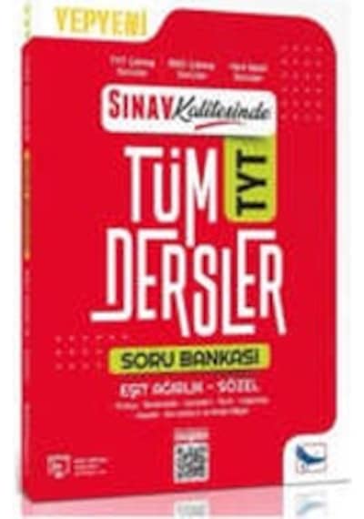 Sınav Yayınları 2025 Tyt Eşit Ağırlık Sözel Tüm Dersler Sınav Kalitesinde Soru Bankası