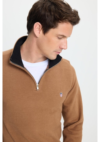 Tudors Erkek Slim Fit Dar Kesim Pamuklu Selanik Kumaş Dik Yaka Kiremit Sweatshirt-41889 Kiremit Tudors Erkek Slim Fit Dar Kesim Pamuklu Selanik Kumaş Dik Yaka Kiremit Sweatshirt-41889 Kiremit