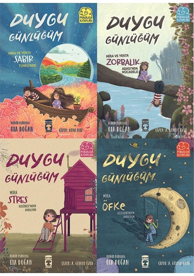 2.3. Sınıf Okuma Seti 4 Kitap Duygu Günlüğüm Set Mira Ve Yekta Sabır Tünelinde .