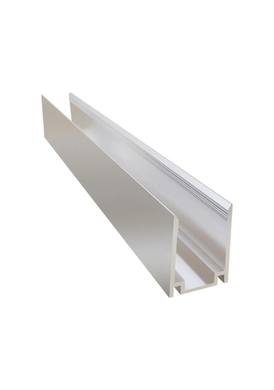 Alüminyum Neon Tutucu Profil 11x15mm Led Neon Sabitleme Kanalı Eloksallı 1 Metre Montaj Aparatı Kanal