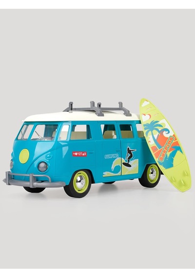 Let's Be Child Drive Sesli Ve Işıklı Sörf Minibüsü - Standart Çok Renkli