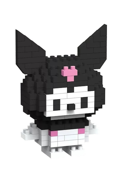Bricks 3d Puzzle Yapı Blokları Seti - Mini Kuromi
