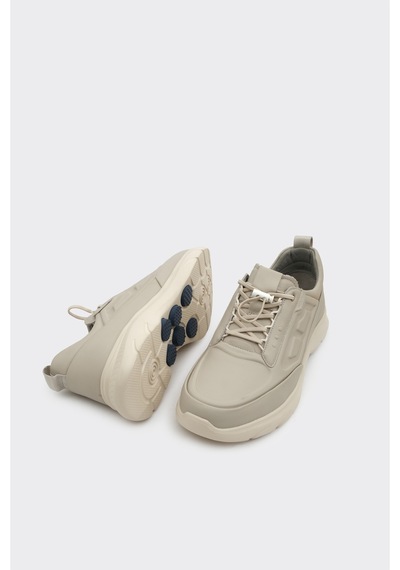 Derinet İthal Malzeme Lastik Bağcık Erkek Sneaker Taş Taş