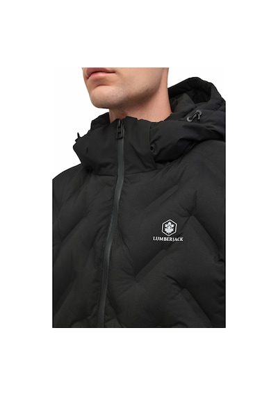 Lumberjack Ml Henry Coat 25n17 5pr Siyah Erkek Kısa Kaban 000000000102022980 Siyah