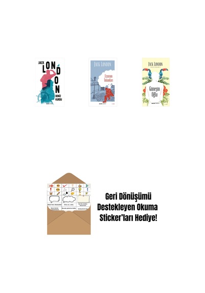 Deniz Kurdu + Uçurum İnsanları + Güneşin Oğlu + Okuma Sticker'ları