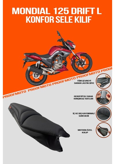 Mondial Drift L, Drift-l Konfor Sele Kılıfı 0