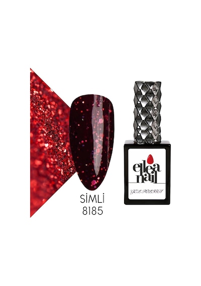 Ellea Nail Simli Kalıcı Oje 8185
