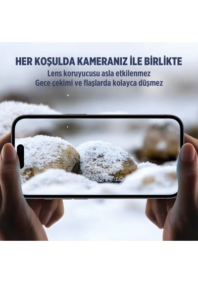 Bix iPhone Uyumlu 16 Pro / 16 Pro Max Lens Koruyucu Kamera Lensi 9h Gerçek Cam Crystal Ar+af Uzay Siyahı Uzay Siyah Bix iPhone Uyumlu 16 Pro / 16 Pro Max Lens Koruyucu Kamera Lensi 9h Gerçek Cam Crystal Ar+af Uzay Siyahı Uzay Siyah