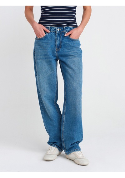 Dilvin 71768 Kendinden Tintli Balon Denim Pantolon Tint