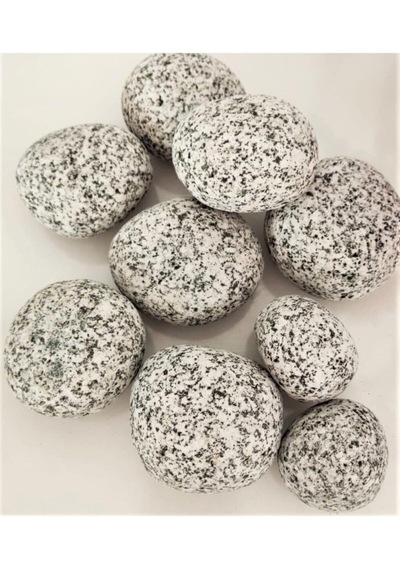 Tr Granit Benekli Dolomit Taş 25 Kg 6-10 Cm Benekli Dolomit Dere Taşı Çakıl Taşı Bahçe Taşı Dekoratif
