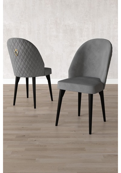 Milas Siyah Mermer Desen 80x132 Mdf Açılabilir Mutfak Masası Takımı 6 Adet Sandalye Gri Milas Siyah Mermer Desen 80x132 Mdf Açılabilir Mutfak Masası Takımı 6 Adet Sandalye Gri