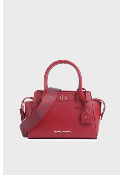 Armani Exchange Logolu Çıkarılabilir Askılı Çanta Kadın Çanta Xw002159 Af26570 U5102 Kırmızı