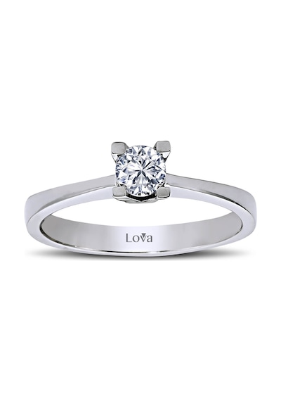 Lova E Renk 0,26 Karat Pırlanta Tektaş Yüzük - 1020005