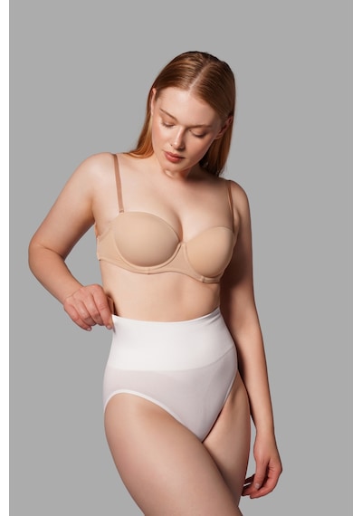 Fit Women Toparlayıcı Yüksek Bel Külot 1010 Beyaz