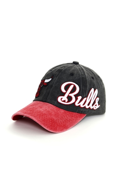 Berellini Bulls Yıkamalı Şapka Specıal Desıgn Bordo - Siyah