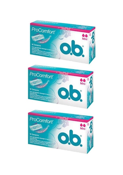 O.b. Mini 16'lı X 3 Adet Tampon