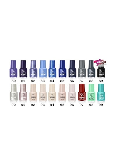 Wow Nail Color No: 10 - Parlak Bitişli Mini Oje 6 Ml