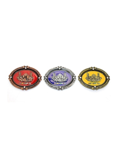 İstanbul Temalı Metal Magnet 15079618