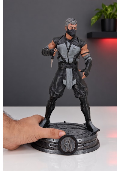 Mortal Kombat Smoke Figür 30 Cm Lin Kuei Ninja
