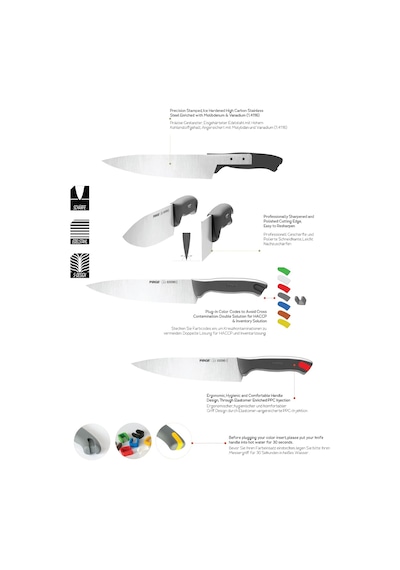 Gastro Ekmek Bıçağı Pro 17,5 Cm çok renkli