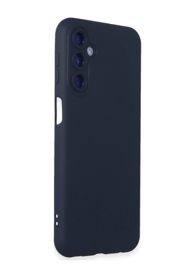 Newface - 929 - Samsung Galaxy M34 5g Kılıf Nano İçi Kadife Silikon - Kmrsfres - - Lacivert