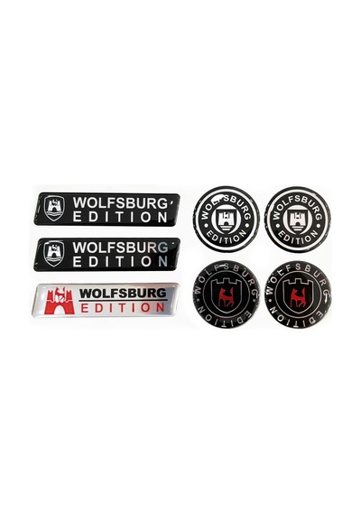 Wolfsburg Edition Sticker Seti Gümüş