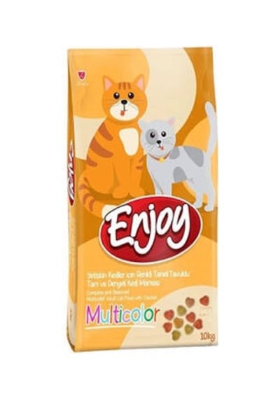 Multi Color Yetişkin Kedi Maması 10 Kg Diğer