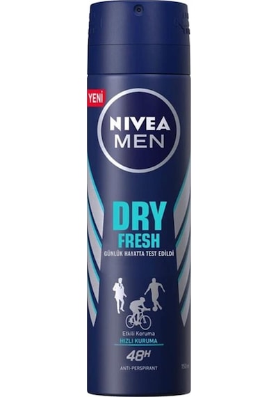 Nivea Dry Fresh Erkek Deo Sprey 150 ML