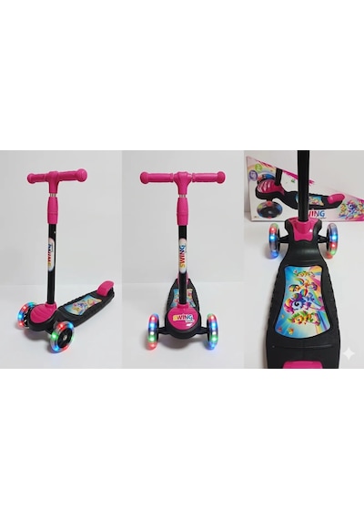 Scooter Swing Pembe