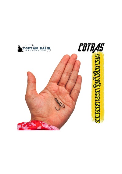 Camorex 3551 Üçlü Çarpma İğne No:3 100 Adet - 25.50 Mm