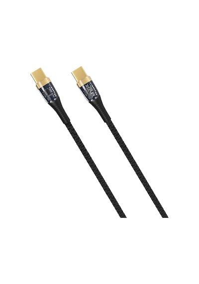 X-elegant 5a 65w Ultra Hızlı Şeffaf Çipli Type-c To Type-c Kablo Hızlı Şarj/data Kablosu