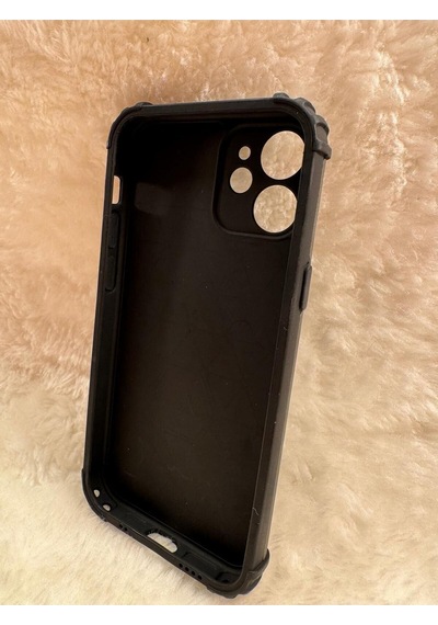 Apple Uyumlu iPhone 12 Mini İle Ultra Yumuşak Dokulu Ve Köşe Korumalı Telefon Kılıfı Gri