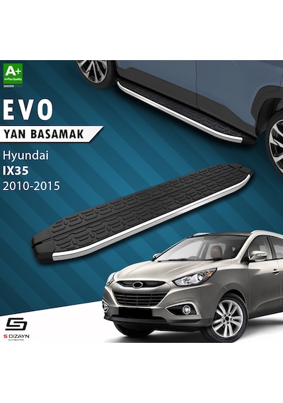 S-dizayn Hyundai Ix-35 Evo Krom Yan Basamak 173 Cm 2010-2015