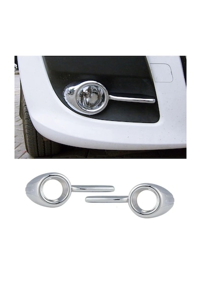 Fiat Doblo 2010-2014 Arası Abs Plastik Krom Kaplama Sis Çerçevesi