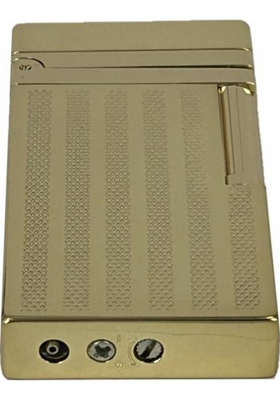Dupont Tarz Yandan Çarklı Metal Çakmak Altın Metal