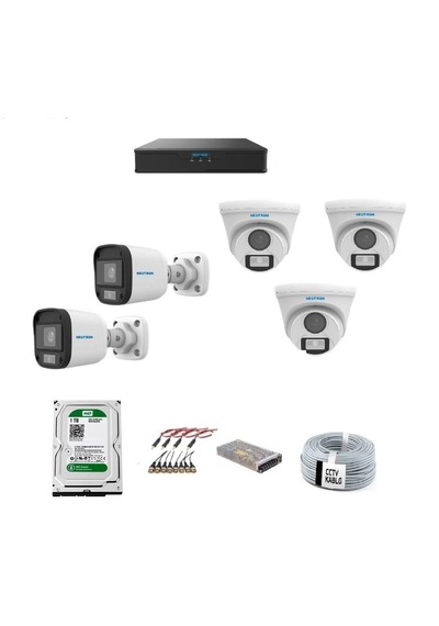 Neutron Güvenlik Kamerası 5 Li Dvr Cihazlı Set - Neutron