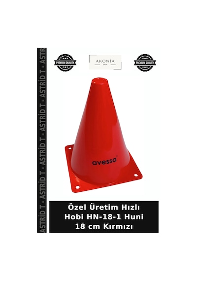 Özel Üretim Hızlı Hobi Hn-18-1 Huni 18 Cm Kırmızı