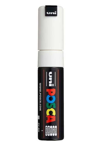 Uni-ball Pc-8k-posca Su Bazlı Marker Beyaz 8,0 Genel