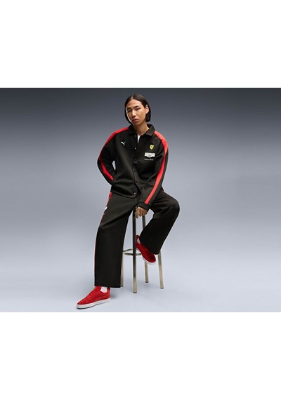 Puma Ferrarı T7 Track Jkt Erkek Günlük Ceket 63705501 Siyah