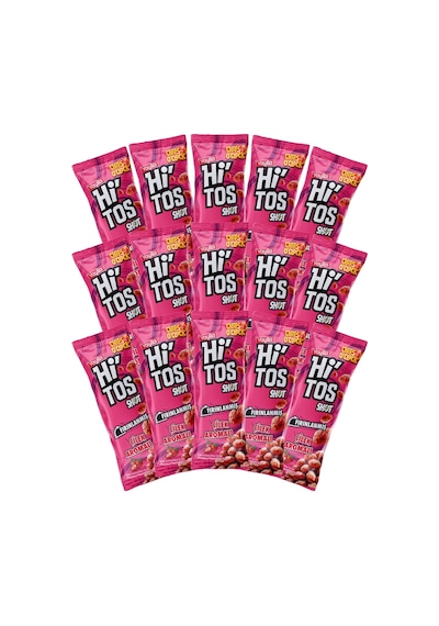 Yayla Hi'tos Shot Çilek Aromalı Mısır Çerezi 25 G X15