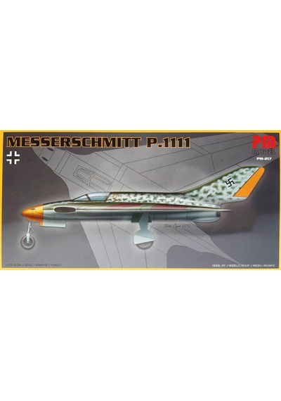 Messerschmitt P1111 Pm Model Avcı Uçağı Demonte Plastik Maketi