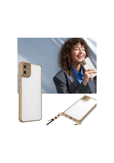 Samsung Uyumlu Galaxy A06 Kılıf Penta Silikon Kılıf - Şeffaf Renkli